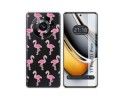 Funda Silicona Transparente para Realme 11 Pro / 11 Pro+ Plus 5G diseño Flamenco Dibujos