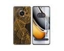 Funda Silicona Transparente para Realme 11 Pro / 11 Pro+ Plus 5G diseño Hojas Dibujos