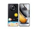 Funda Silicona Transparente para Realme 11 Pro / 11 Pro+ Plus 5G diseño Playa Dibujos