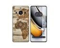 Funda Silicona para Realme 11 Pro / 11 Pro+ Plus 5G diseño Madera 07 Dibujos