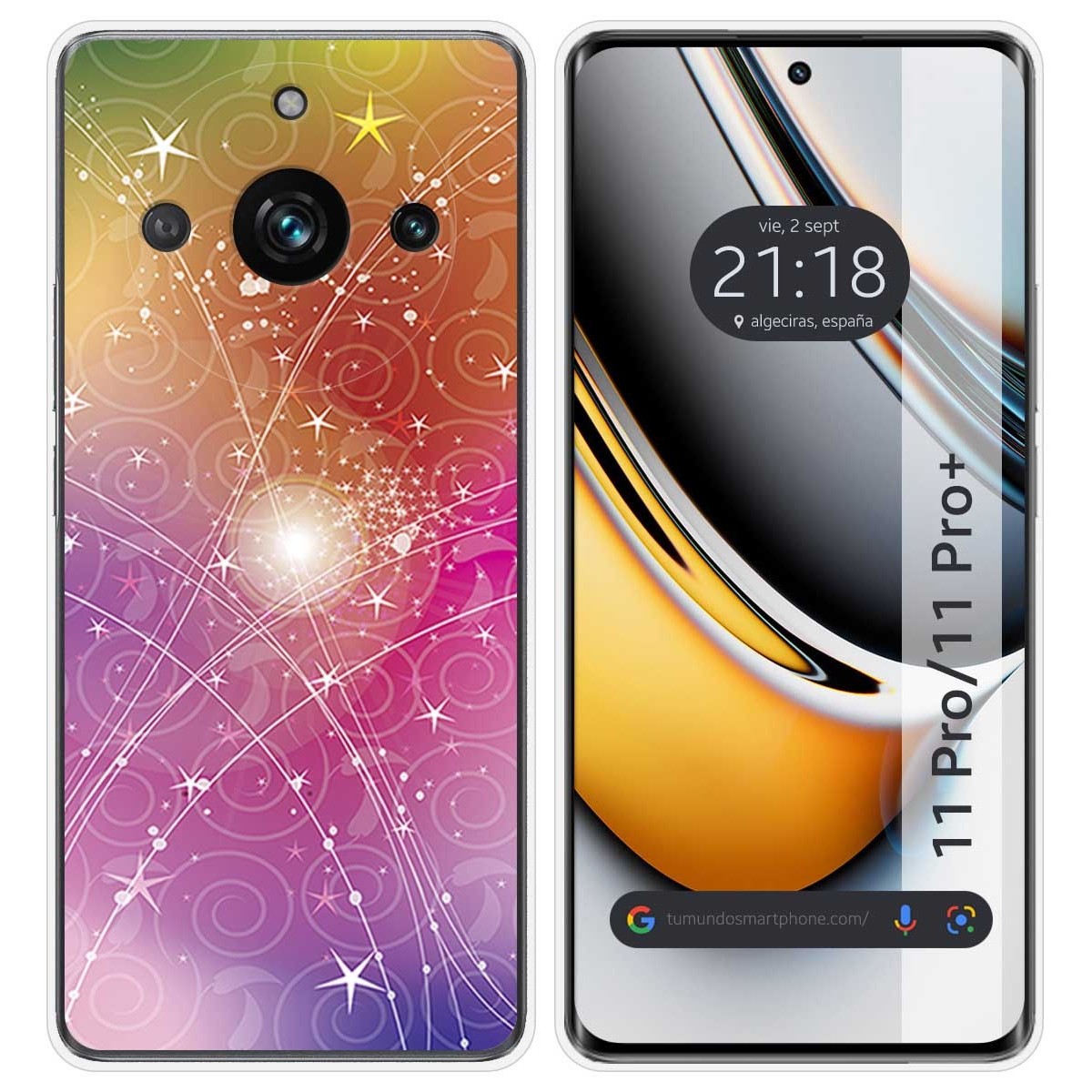 Funda Silicona para Realme 11 Pro / 11 Pro+ Plus 5G diseño Abstracto Dibujos