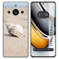 Funda Silicona para Realme 11 Pro / 11 Pro+ Plus 5G diseño Concha Dibujos
