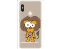 Funda Gel Tpu para Xiaomi Redmi Note 5 / Note 5 Pro Diseño Leon Dibujos