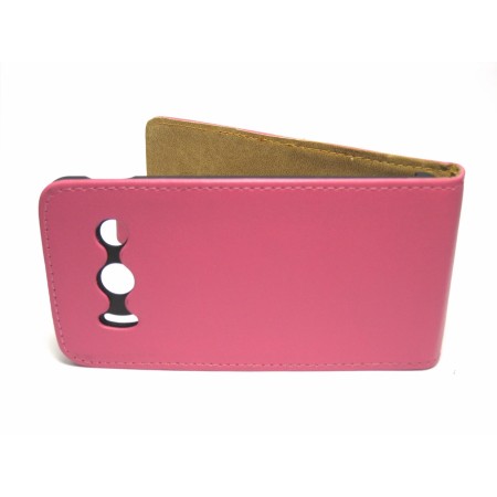 Funda Piel Premium Ultra-Slim Huawei Ascend Y300 Rosa / Fucsia