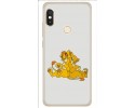 Funda Gel Tpu para Xiaomi Redmi Note 5 / Note 5 Pro Diseño Leones Dibujos