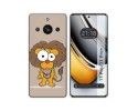 Funda Silicona para Realme 11 Pro / 11 Pro+ Plus 5G diseño Leon Dibujos