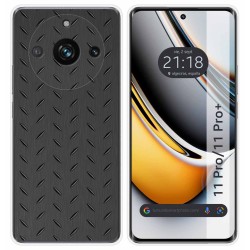 Funda Silicona para Realme 11 Pro / 11 Pro+ Plus 5G diseño Metal Dibujos
