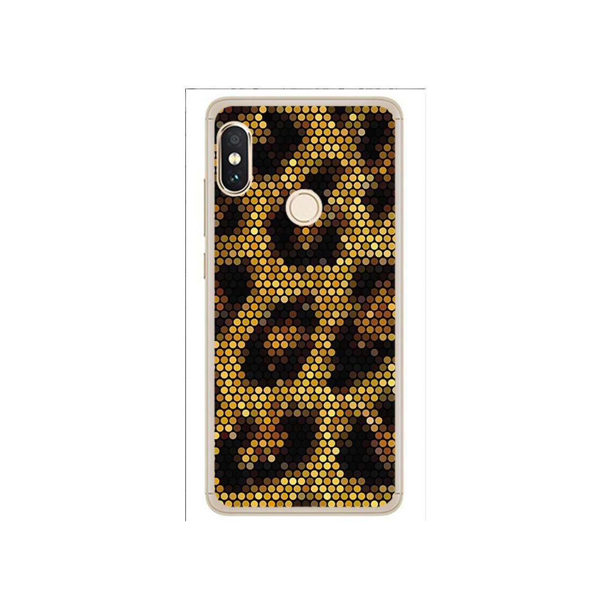 Funda Gel Tpu para Xiaomi Redmi Note 5 / Note 5 Pro Diseño Leopardo Dibujos