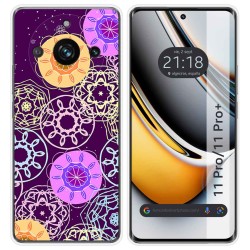 Funda Silicona para Realme 11 Pro / 11 Pro+ Plus 5G diseño Radial Dibujos