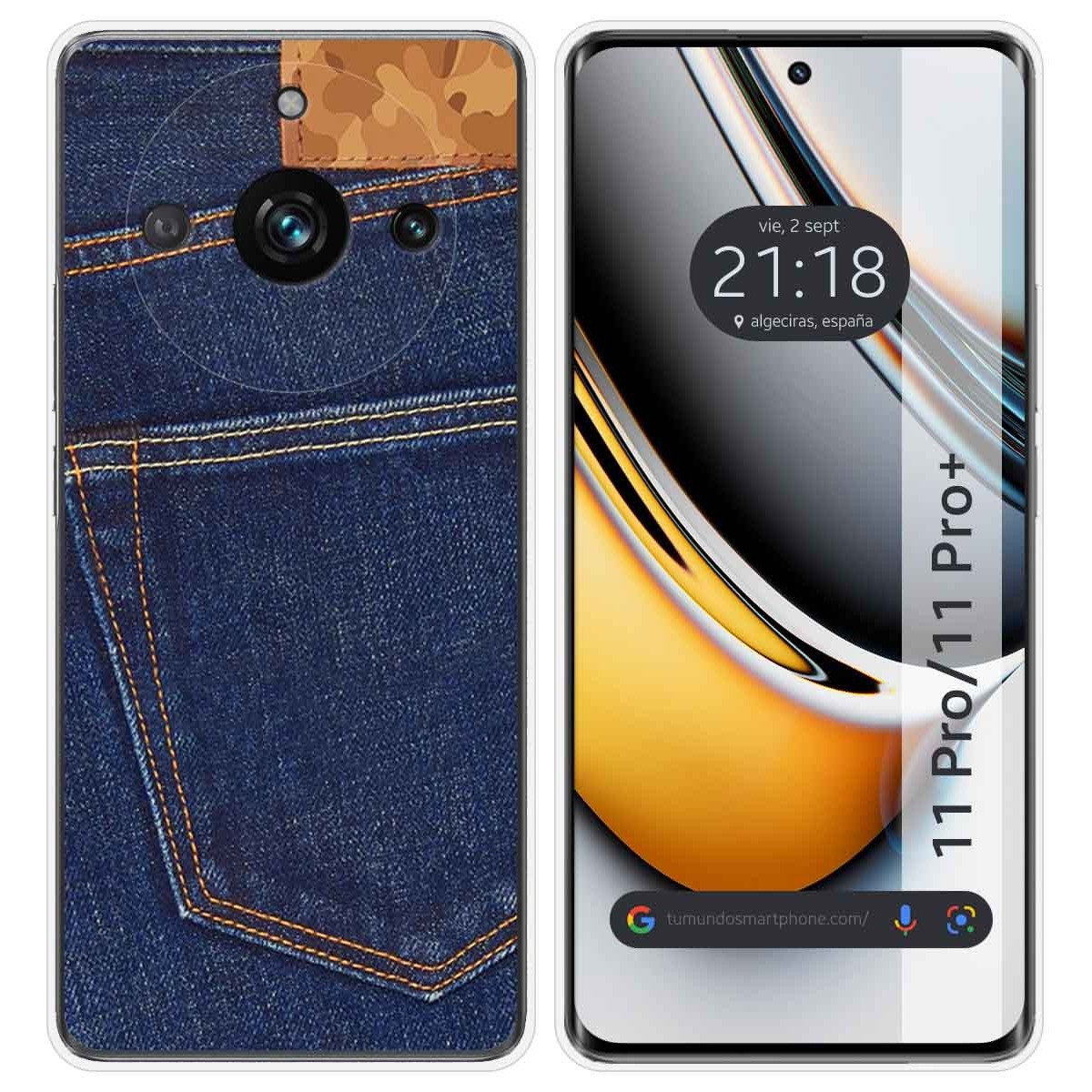 Funda Silicona para Realme 11 Pro / 11 Pro+ Plus 5G diseño Vaquero Dibujos