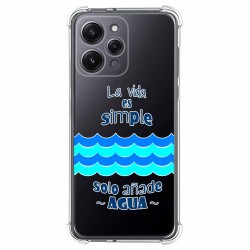 Funda Silicona Antigolpes compatible con Xiaomi Redmi 12 diseño Agua Dibujos