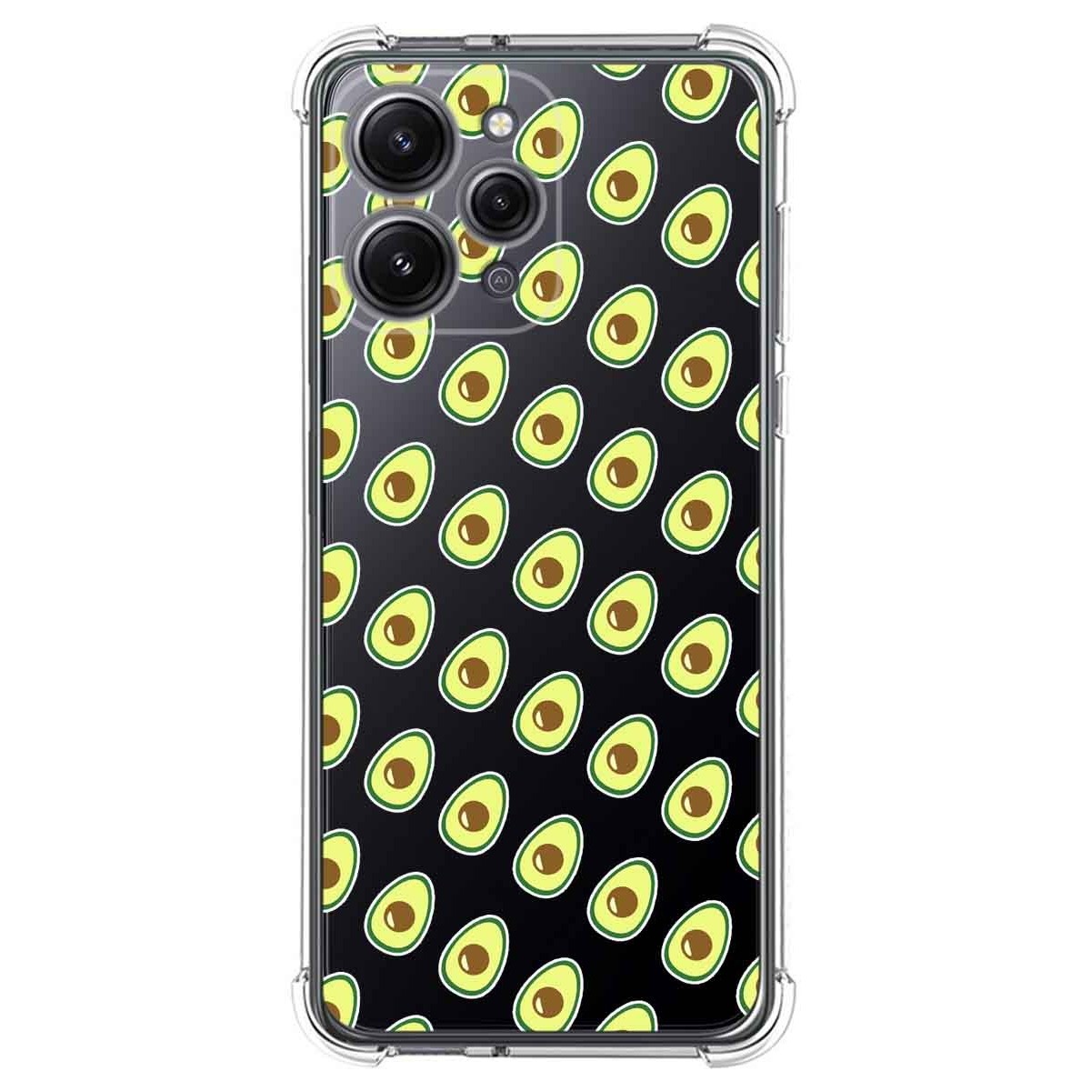 Funda Silicona Antigolpes compatible con Xiaomi Redmi 12 diseño Aguacate Dibujos