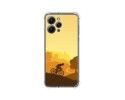 Funda Silicona Antigolpes compatible con Xiaomi Redmi 12 diseño Ciclista Dibujos