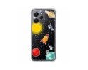 Funda Silicona Antigolpes compatible con Xiaomi Redmi 12 diseño Espacio Dibujos