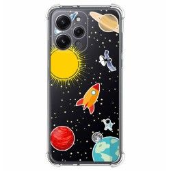 Funda Silicona Antigolpes compatible con Xiaomi Redmi 12 diseño Espacio Dibujos