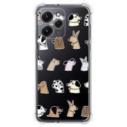 Funda Silicona Antigolpes compatible con Xiaomi Redmi 12 diseño Perros Dibujos