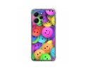 Funda Silicona Antigolpes compatible con Xiaomi Redmi 12 diseño Smile Dibujos