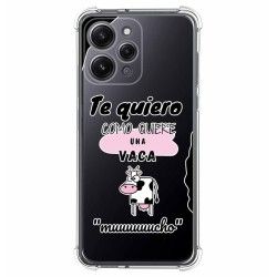 Funda Silicona Antigolpes compatible con Xiaomi Redmi 12 diseño Vaca Dibujos