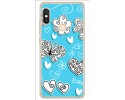 Funda Gel Tpu para Xiaomi Redmi Note 5 / Note 5 Pro Diseño Mariposas Dibujos