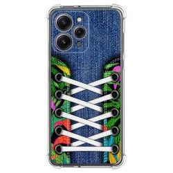 Funda Silicona Antigolpes compatible con Xiaomi Redmi 12 diseño Zapatillas 13 Dibujos