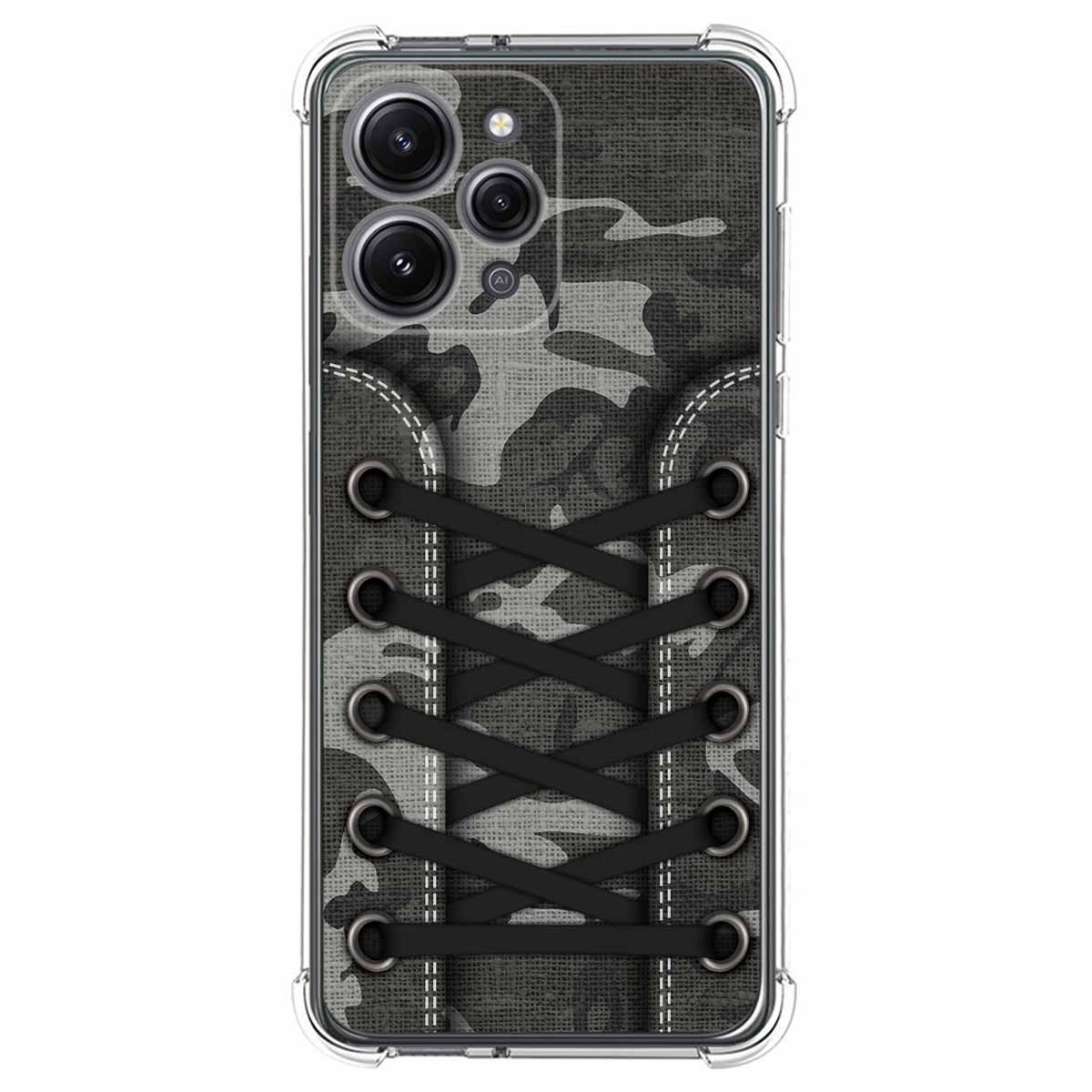 Funda Silicona Antigolpes compatible con Xiaomi Redmi 12 diseño Zapatillas 15 Dibujos