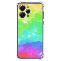 Funda Silicona Antigolpes compatible con Xiaomi Redmi 12 diseño Acuarela 03 Dibujos