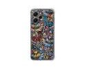 Funda Silicona Antigolpes compatible con Xiaomi Redmi 12 diseño Flores 04 Dibujos