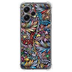 Funda Silicona Antigolpes compatible con Xiaomi Redmi 12 diseño Flores 04 Dibujos