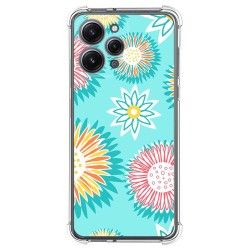 Funda Silicona Antigolpes compatible con Xiaomi Redmi 12 diseño Flores 05 Dibujos