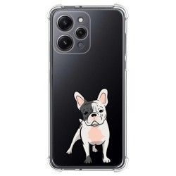 Funda Silicona Antigolpes compatible con Xiaomi Redmi 12 diseño Perros 06 Dibujos