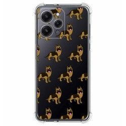 Funda Silicona Antigolpes compatible con Xiaomi Redmi 12 diseño Perros 09 Dibujos