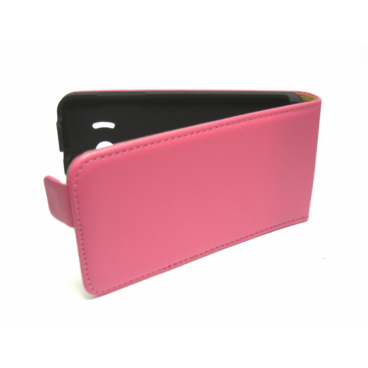 Funda Piel Premium Ultra-Slim Huawei Ascend Y300 Rosa / Fucsia