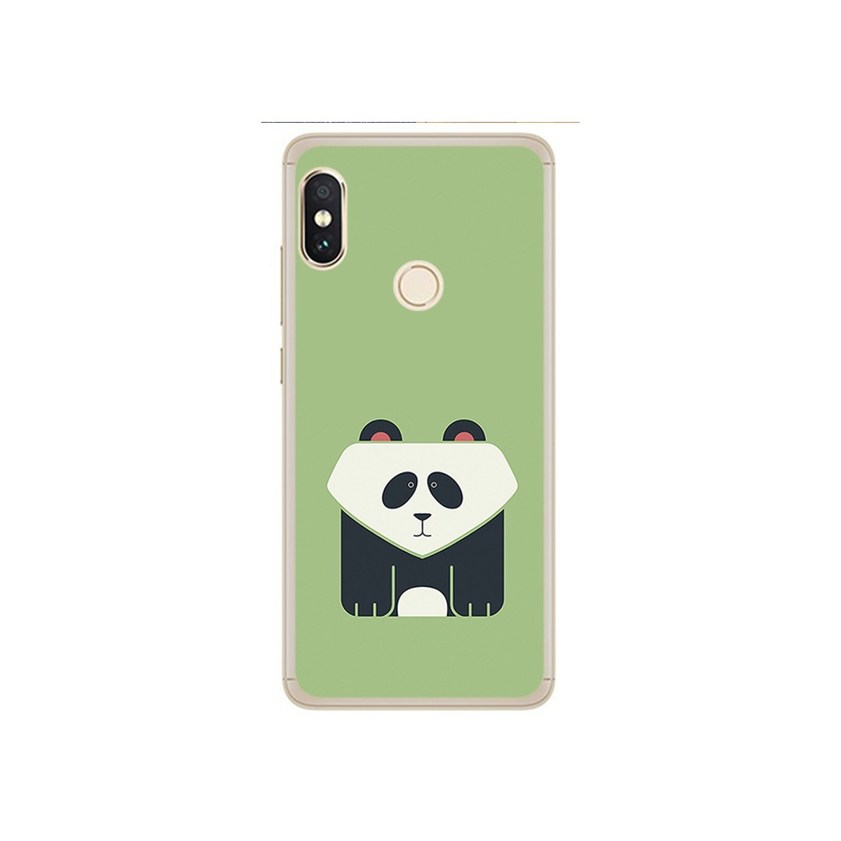 Funda Gel Tpu para Xiaomi Redmi Note 5 / Note 5 Pro Diseño Panda Dibujos