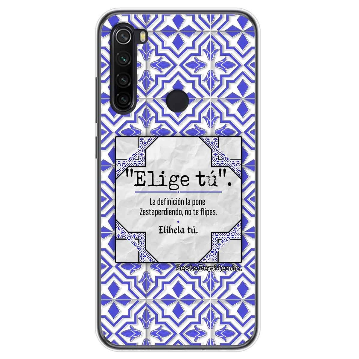 Funda Silicona diseño ZestaPerdiendo diseño Azulejo