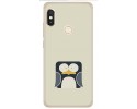 Funda Gel Tpu para Xiaomi Redmi Note 5 / Note 5 Pro Diseño Pingüino Dibujos