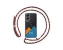 Personaliza tu Funda Colgante Transparente para Huawei Honor 90 lite 5G con Cordon Rosa / Dorado Dibujo Personalizada