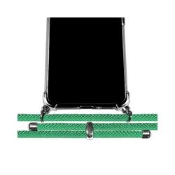 Personaliza tu Funda Colgante Transparente para Oppo Reno 10 5G / 10 Pro 5G con Cordon Verde Agua Dibujo Personalizada 2