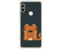 Funda Gel Tpu para Xiaomi Redmi Note 5 / Note 5 Pro Diseño Tigre Dibujos
