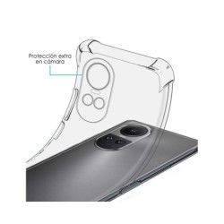 Funda Silicona Antigolpes Transparente para Oppo Reno 10 5G / 10 Pro 5G 2