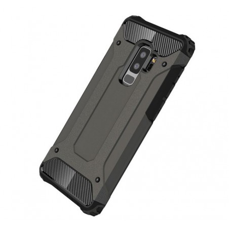 Funda Tipo Hybrid Tough Armor (Pc+Tpu) Negra para Samsung Galaxy S9 Plus