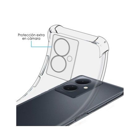 Funda Silicona Antigolpes Transparente para Vivo V29 Lite 5G