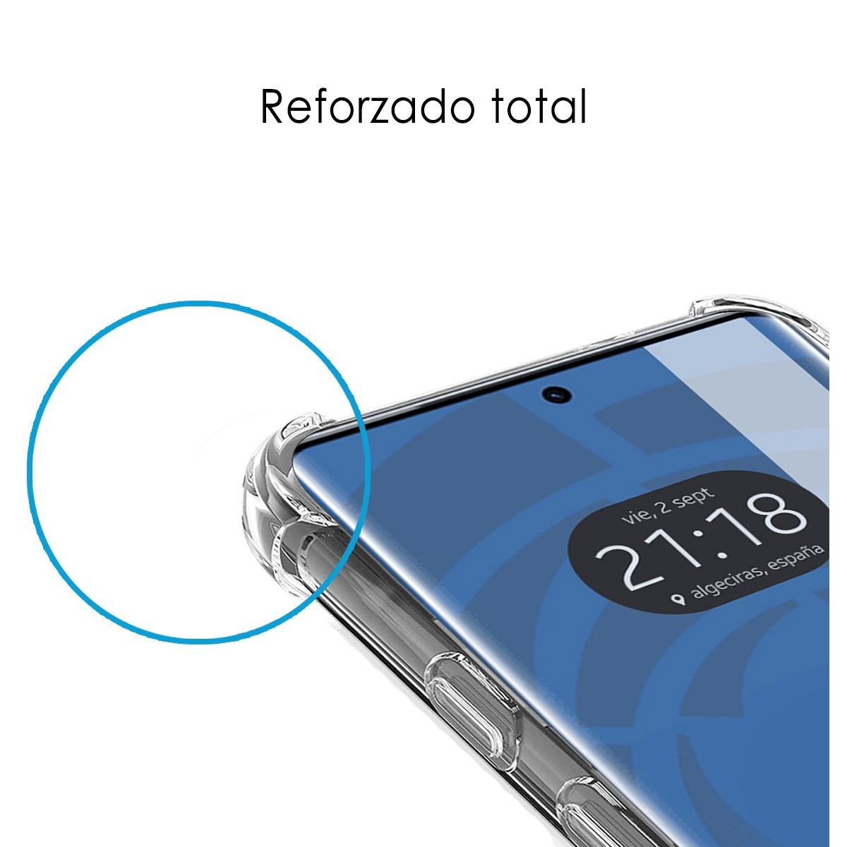 Funda Silicona Antigolpes Transparente para Vivo V29 Lite 5G