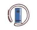 Funda Colgante Transparente para Vivo V29 Lite 5G con Cordon Rosa / Dorado