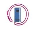 Funda Colgante Transparente para Vivo V29 Lite 5G con Cordon Rosa Fucsia