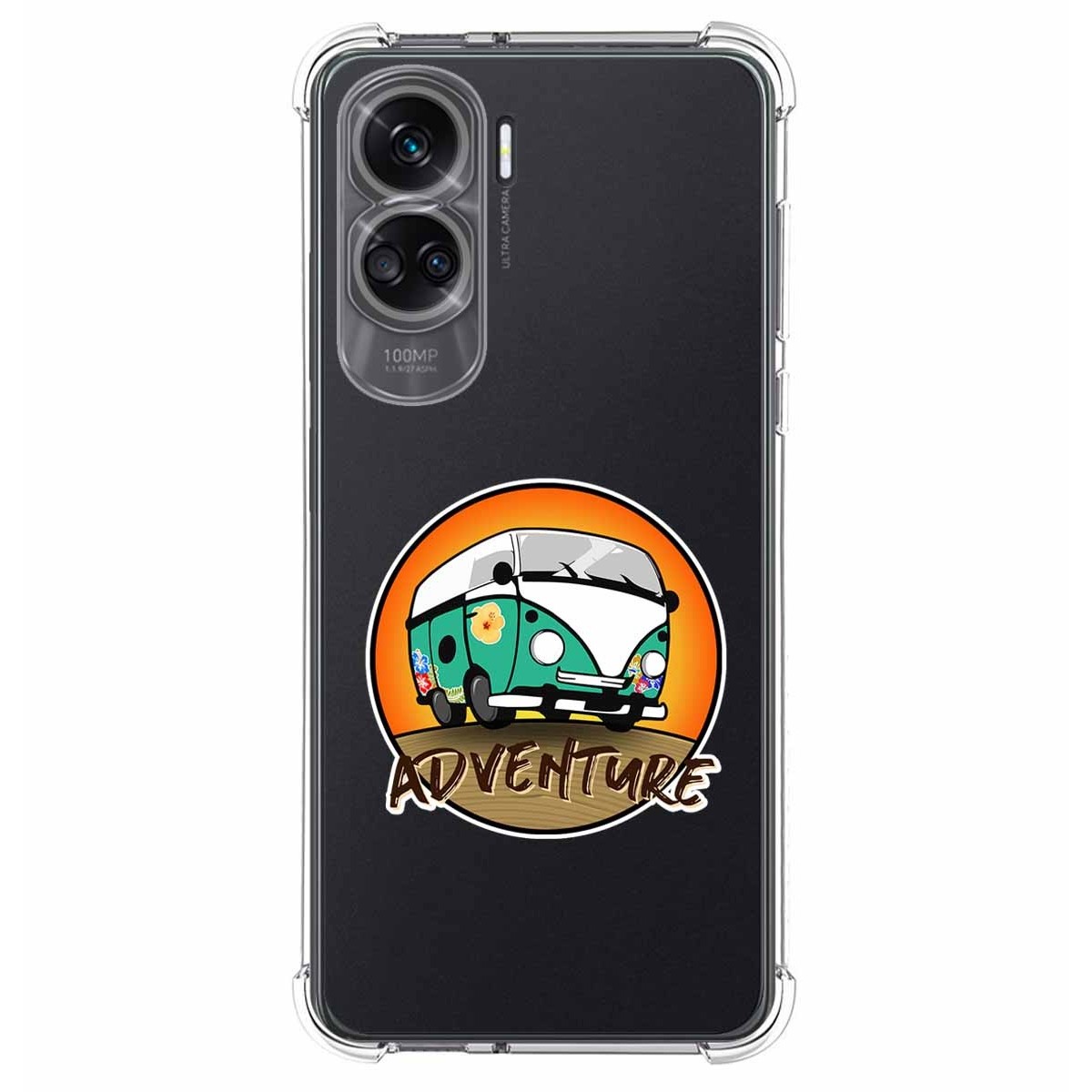 Funda Silicona Antigolpes compatible con Huawei Honor 90 lite 5G diseño Adventure Dibujos