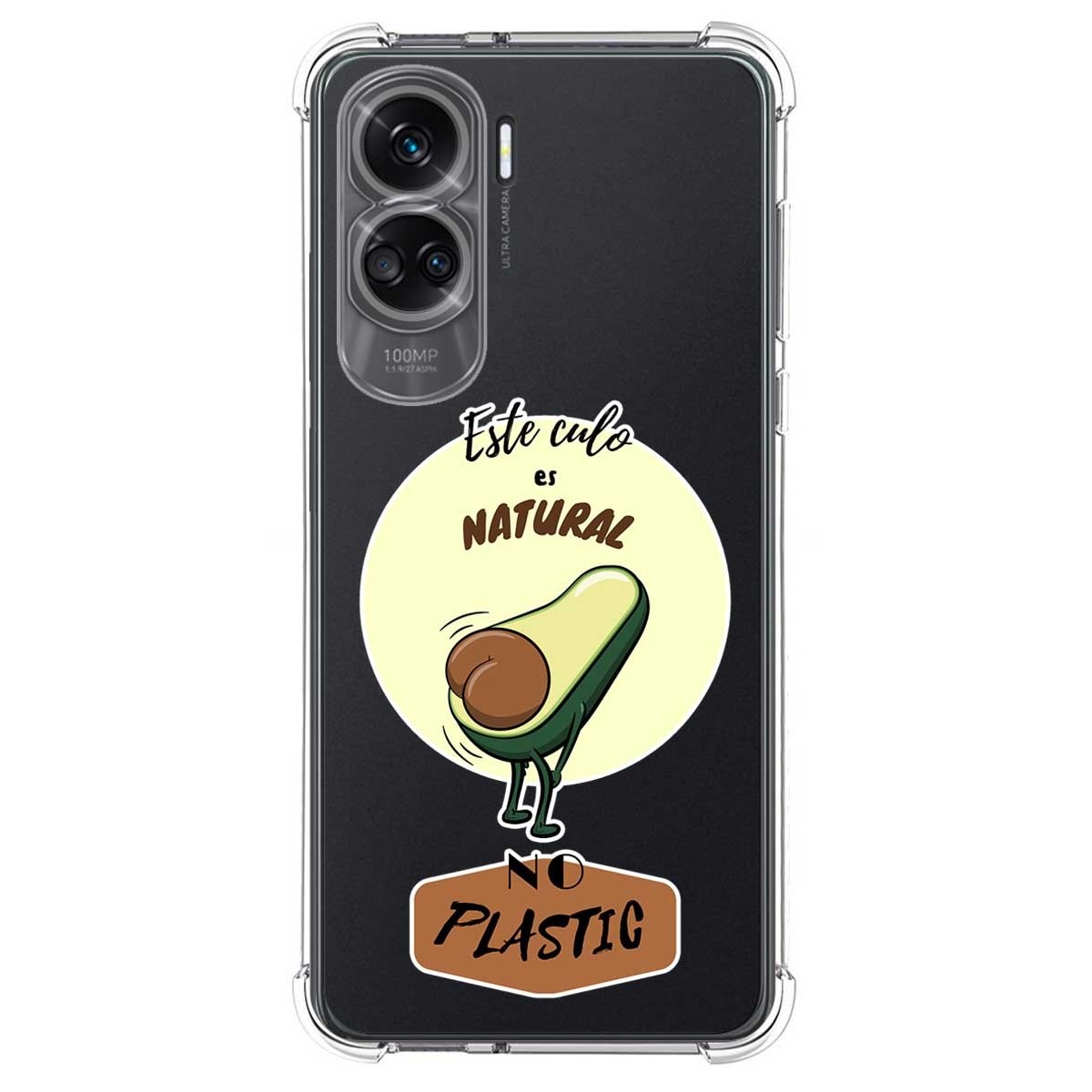 Funda Silicona Antigolpes compatible con Huawei Honor 90 lite 5G diseño Culo Natural Dibujos