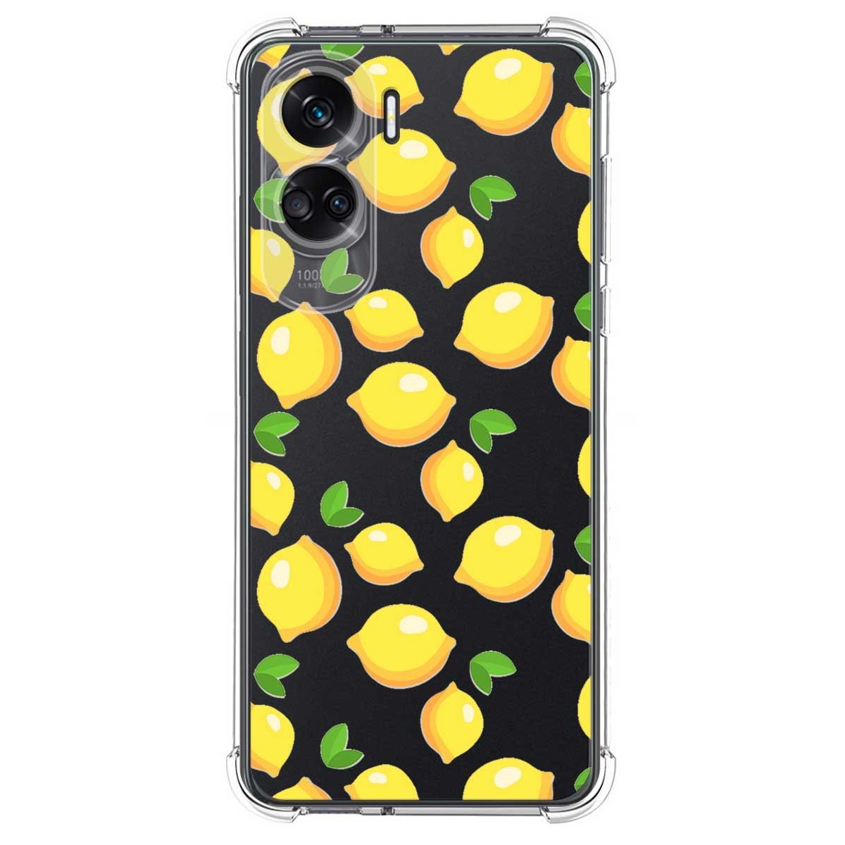 Funda Silicona Antigolpes compatible con Huawei Honor 90 lite 5G diseño Limones Dibujos