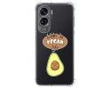 Funda Silicona Antigolpes compatible con Huawei Honor 90 lite 5G diseño Vegan Life Dibujos