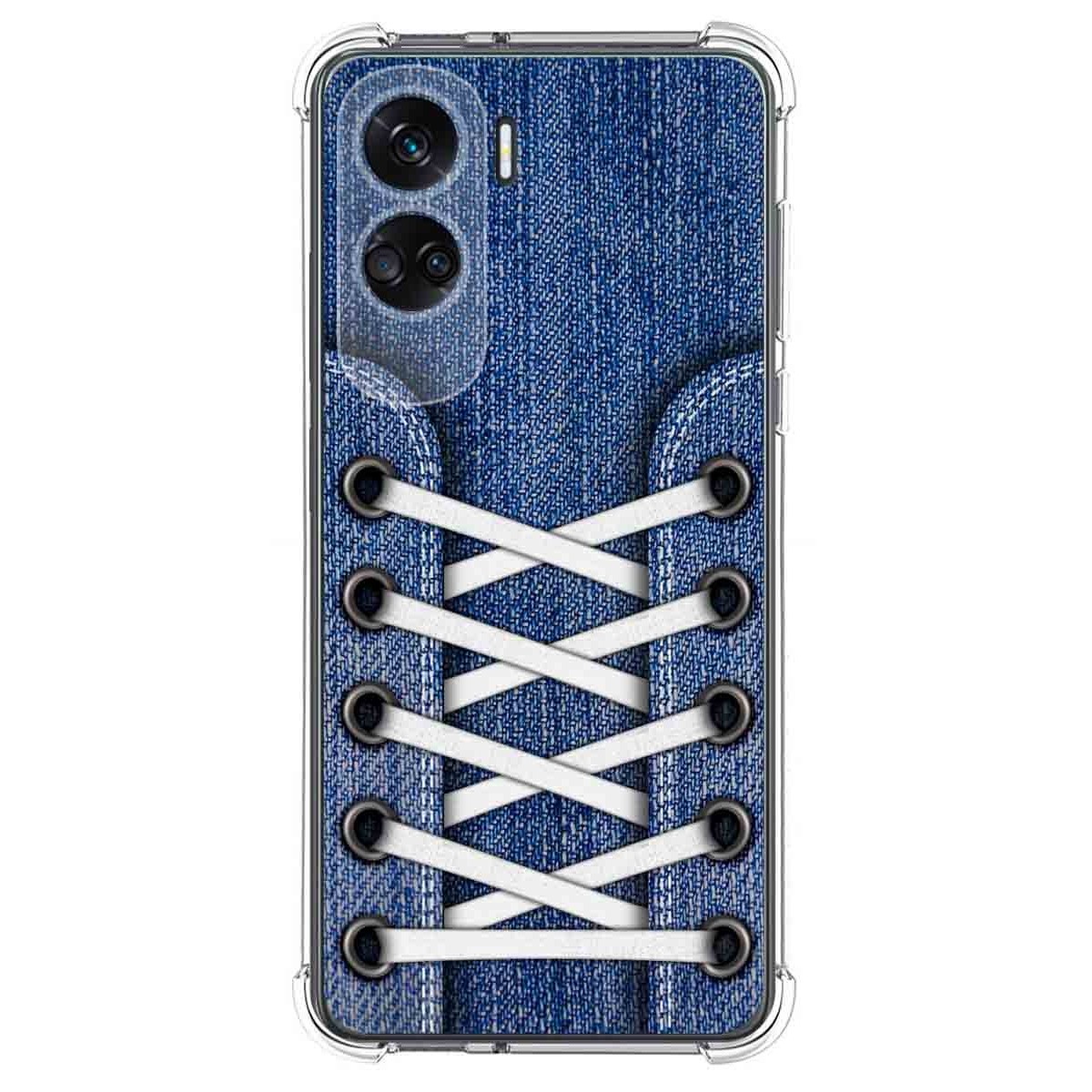 Funda Silicona Antigolpes compatible con Huawei Honor 90 lite 5G diseño Zapatillas 01 Dibujos