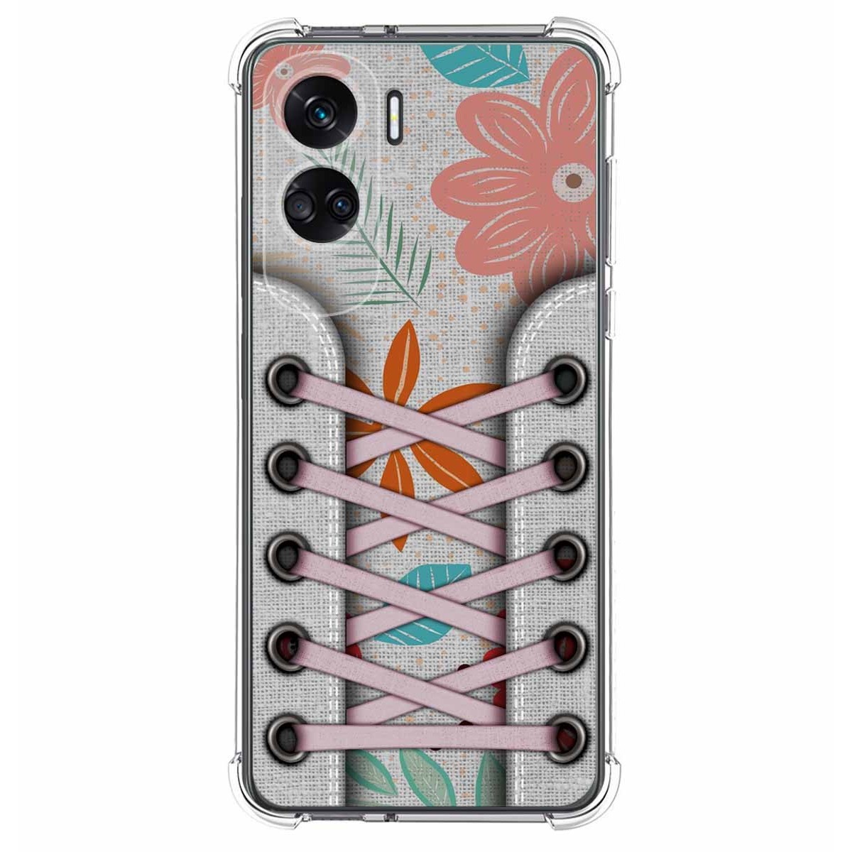 Funda Silicona Antigolpes compatible con Huawei Honor 90 lite 5G diseño Zapatillas 09 Dibujos